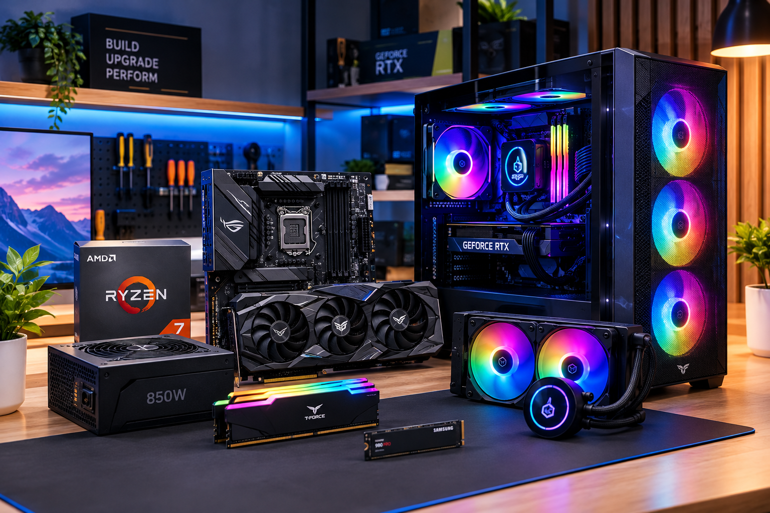 SUN COMPUTER custom PC building
